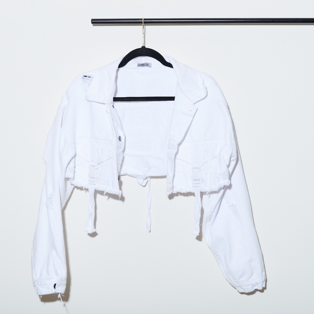 CARMAR CROP JEAN JACKET